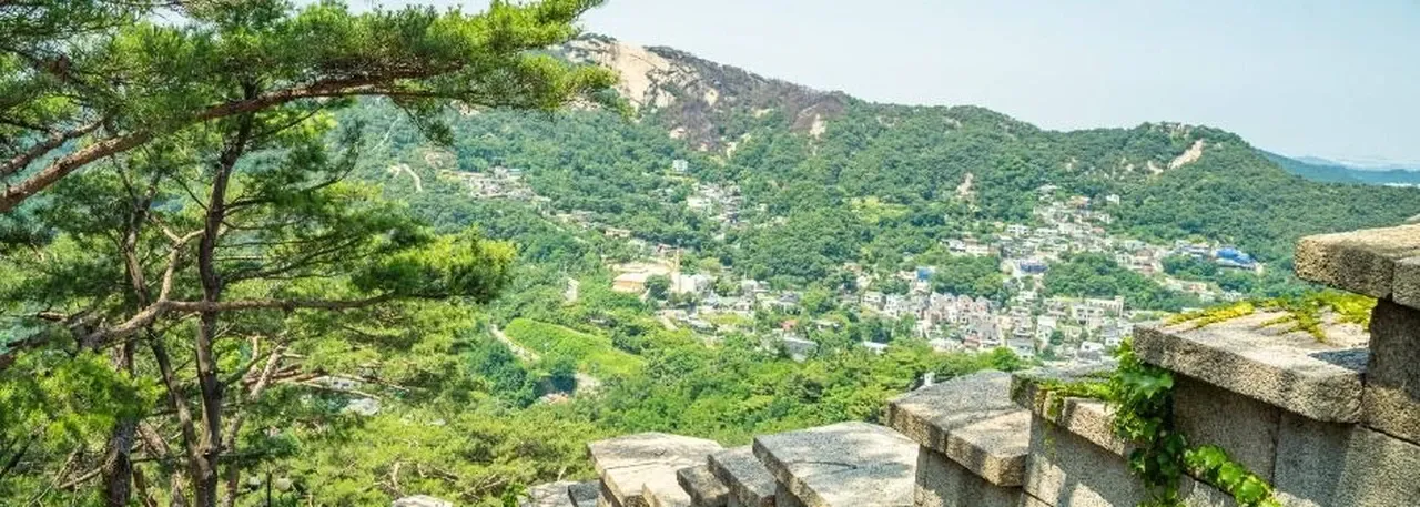 북악산 성곽길코스 산행 사진