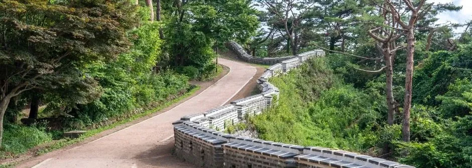 남한산성 성곽 한바퀴 코스 산행 사진