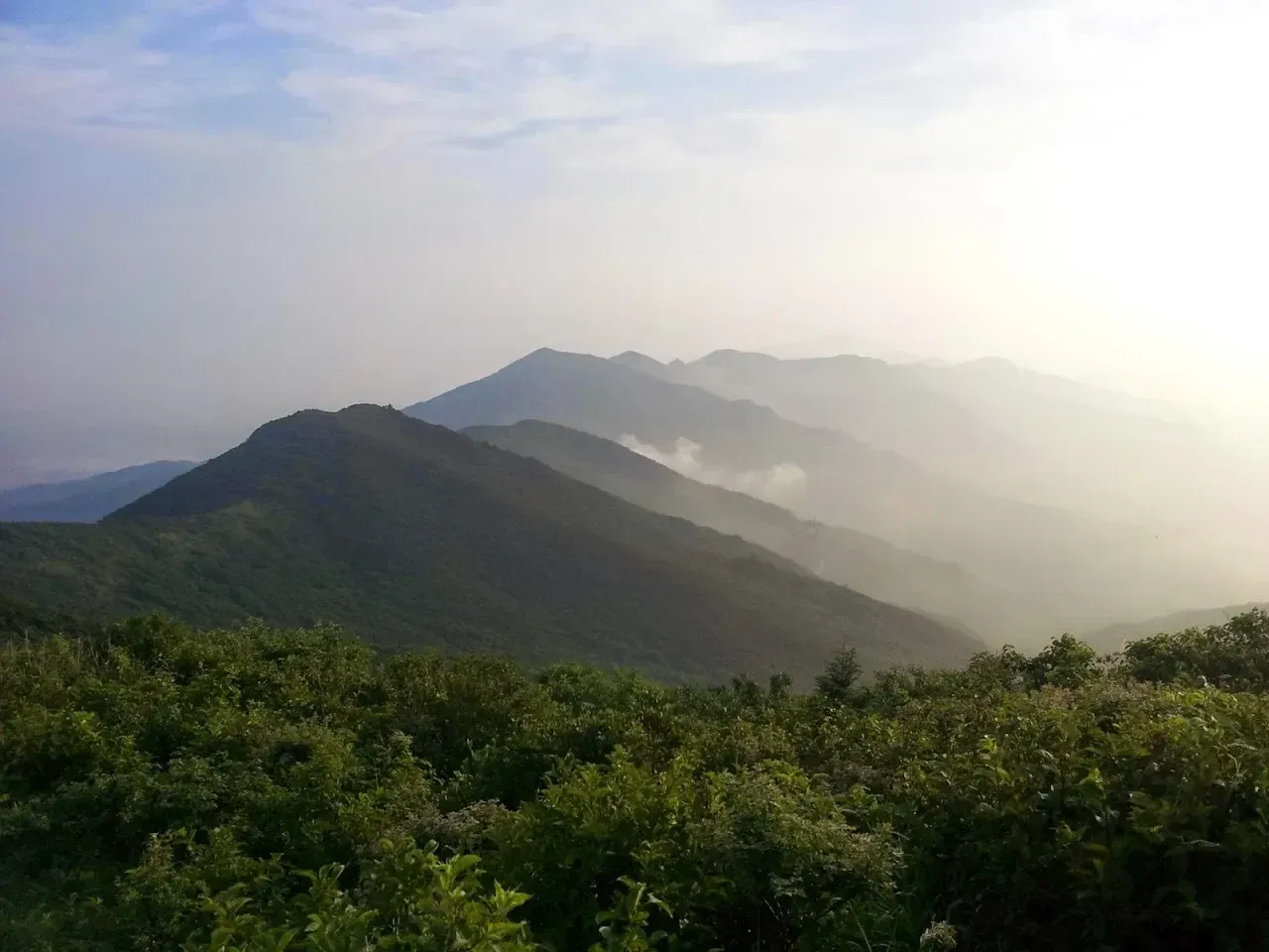 지리산 만복대코스