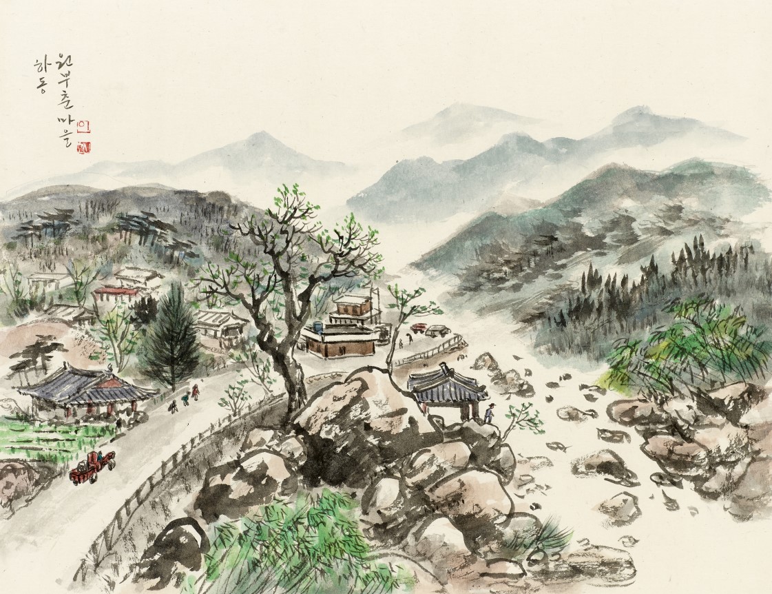지리산 둘레길 대축-원부춘 구간